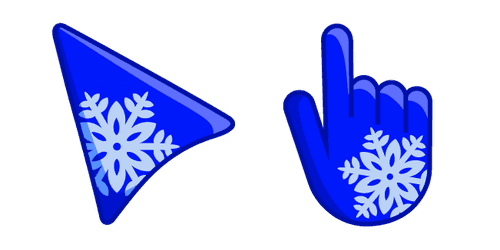 Blue Snowcustom cursor pack