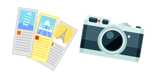 Booklet and Cameracustom cursor pack