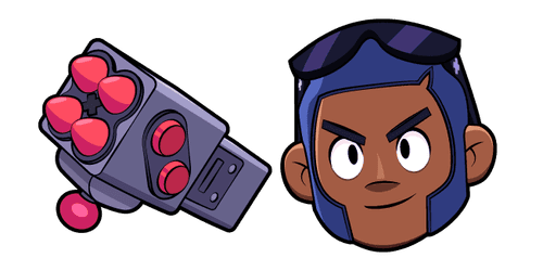 Brawl Stars Brockcustom cursor pack