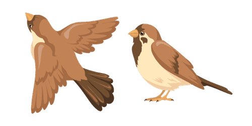 Brown Sparrowcustom cursor pack