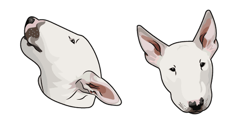 Bull Terrier Dogcustom cursor pack