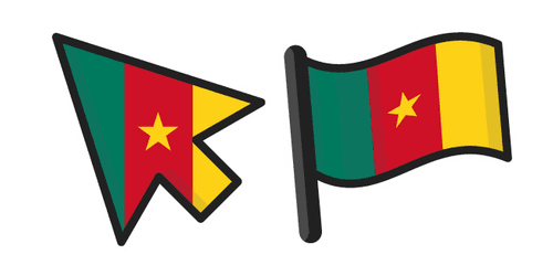 Cameroon Flagcustom cursor pack