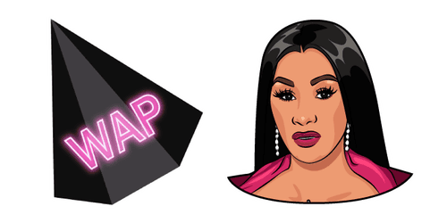 Cardi Bcustom cursor pack