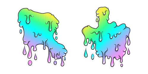 Colorful Dropscustom cursor pack