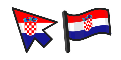 Croatia Flagcustom cursor pack