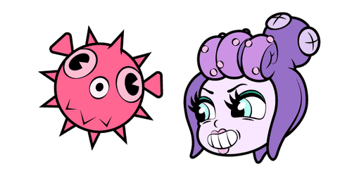 Cuphead Cala Mariacustom cursor pack