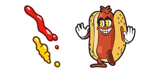 Cuphead Hot Dogcustom cursor pack