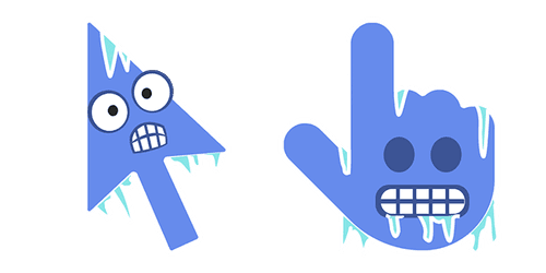 Cursoji - Frozencustom cursor pack