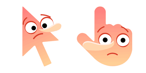 Cursoji - Lying Facecustom cursor pack
