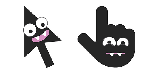 Cursoji - Nibblercustom cursor pack