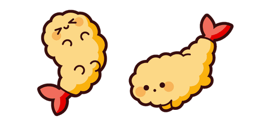 Cute Fried Shrimpcustom cursor pack