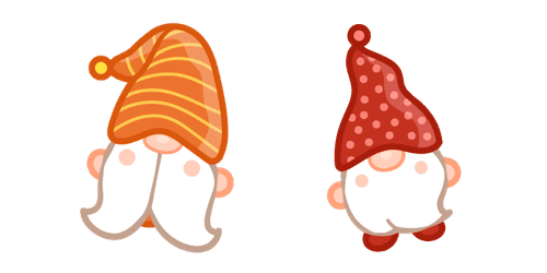 Cute Gnomescustom cursor pack