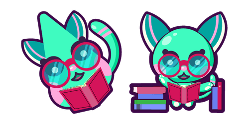 Cute Noki Learnscustom cursor pack