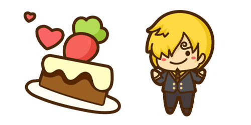 Cute One Piece Sanjicustom cursor pack