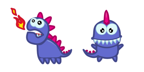 Cute Purple Dragoncustom cursor pack