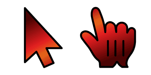 Devil Mood Gradientcustom cursor pack