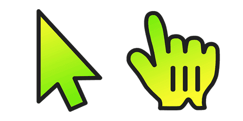 Early Spring Gradientcustom cursor pack