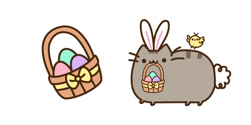 Easter Bunny Pusheencustom cursor pack