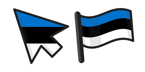 Estonia Flagcustom cursor pack