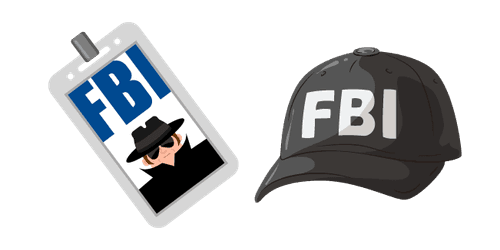 FBI Police Officercustom cursor pack