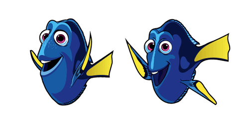 Finding Nemo Dorycustom cursor pack