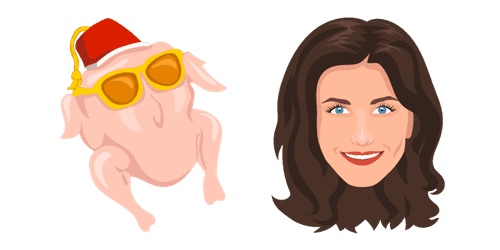 Friends Monica Gellercustom cursor pack