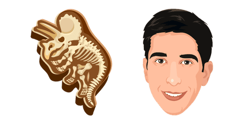 Friends Ross Gellercustom cursor pack