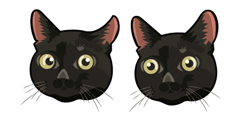 Frightened Catcustom cursor pack
