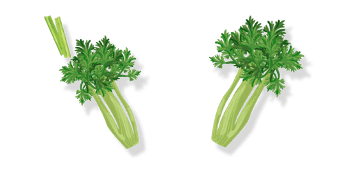 Green Celerycustom cursor pack