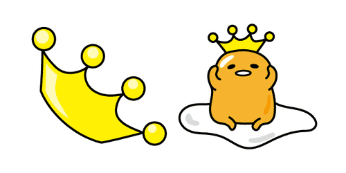 Gudetama Kingcustom cursor pack