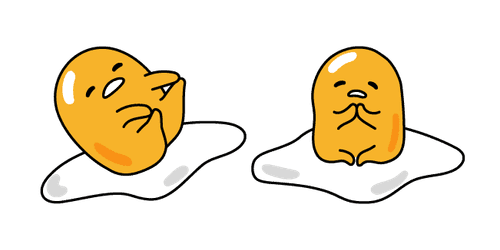 Gudetama Yogacustom cursor pack