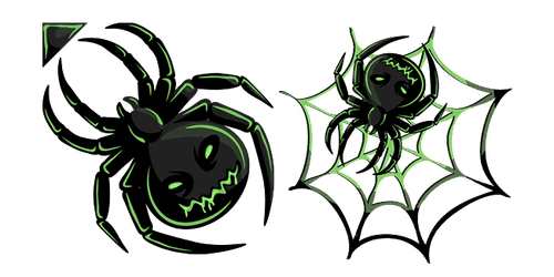 Halloween Acid Spidercustom cursor pack