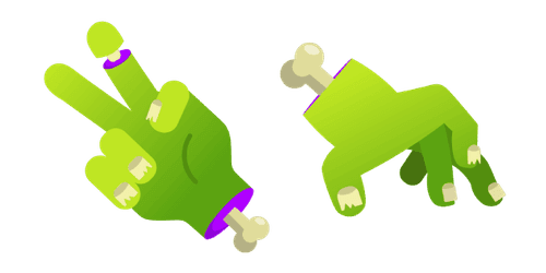 Halloween Zombie Handcustom cursor pack