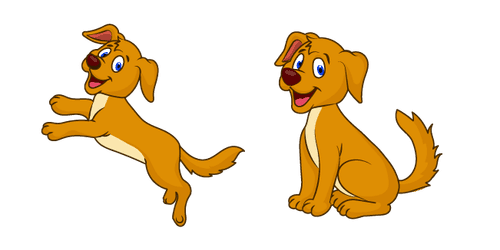 Happy Dogcustom cursor pack