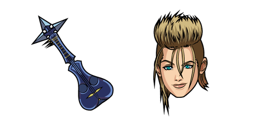 Kingdom Hearts Demyxcustom cursor pack