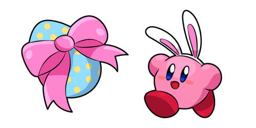 Kirby Eastercustom cursor pack