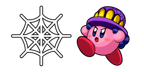 Kirby Spidercustom cursor pack