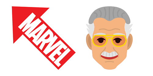 Marvel Stan Leecustom cursor pack
