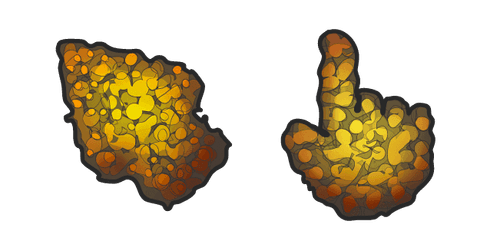 Materials Glowstonecustom cursor pack