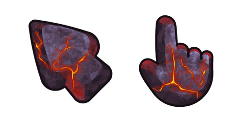 Materials Lavacustom cursor pack
