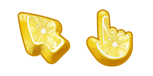 Materials Lemoncustom cursor pack