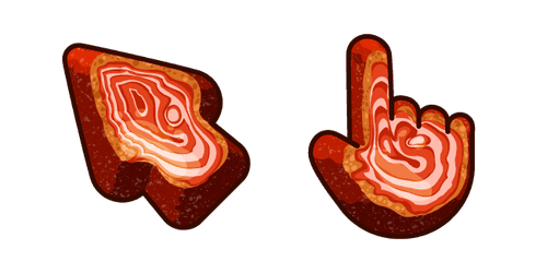 Materials Red Agatecustom cursor pack