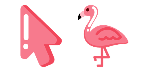 Minimal Flamingocustom cursor pack