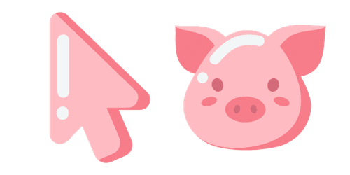 Minimal Pigcustom cursor pack
