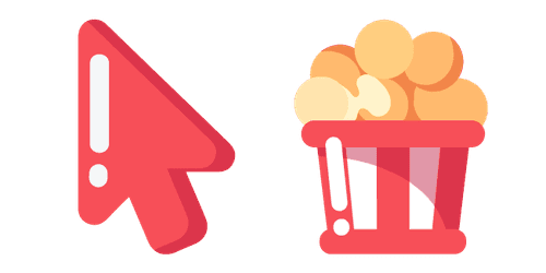 Minimal Popcorncustom cursor pack