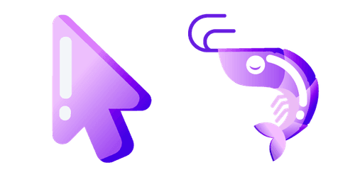 Minimal Shrimpcustom cursor pack
