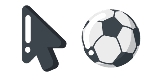 Minimal Soccer Ballcustom cursor pack