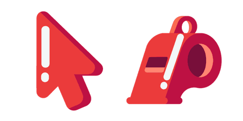 Minimal Whistlecustom cursor pack