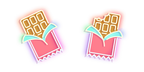 Neon Chocolatecustom cursor pack