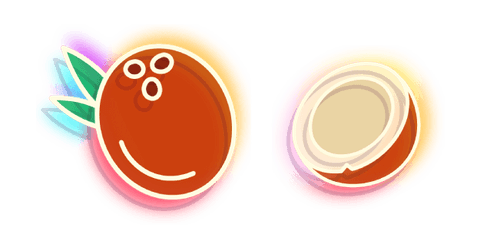 Neon Coconutcustom cursor pack